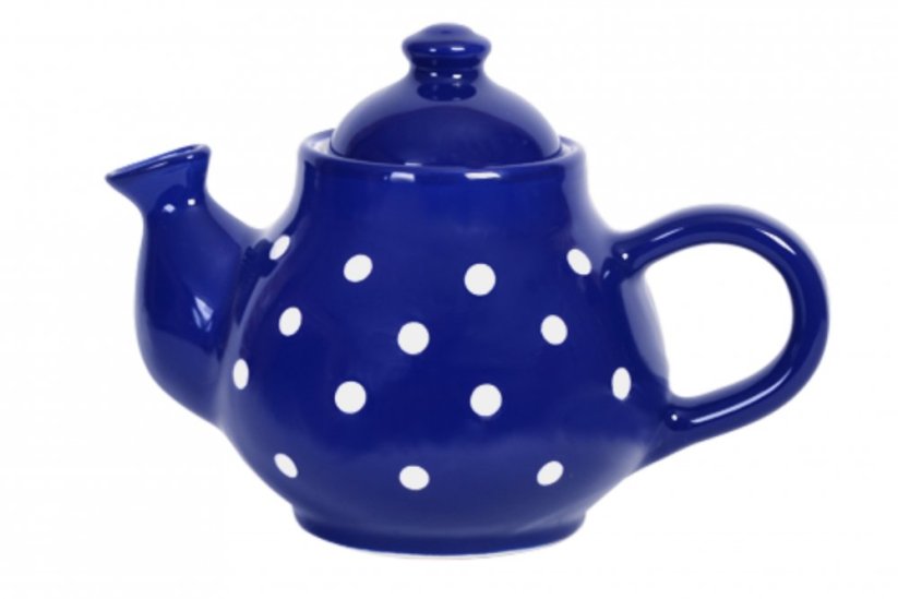 Kanvička na čaj - Farba: Modrá